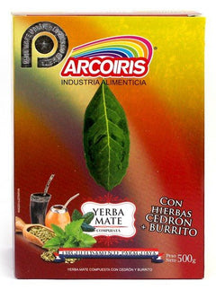 Burrito Arcoíris Cedrón - Yerba Mate 0.5kg