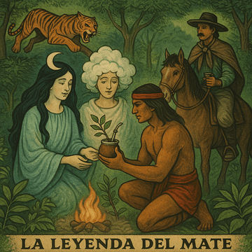 La Légende et l'Âme du Maté : Un Voyage à Travers le Temps - El Gaucho