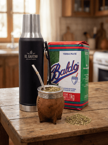 Maté Uruguayen (Canarias/Baldo) : Comment le Préparer Sans Boucher la Bombilla ? - El Gaucho