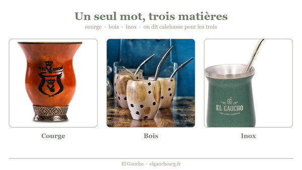 Tasse à maté, bol ou calebasse : comment ça s'appelle vraiment ?
