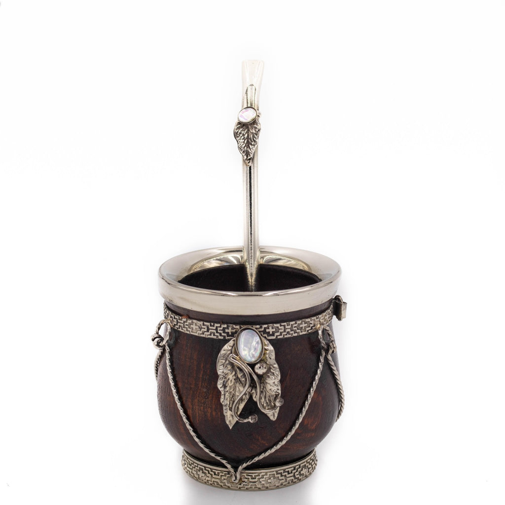 Calebasse à maté en bois - El Gaucho une vraie tradition