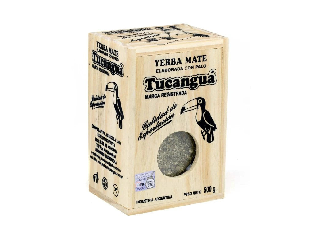 yerba mate tucangua edition boite en bois