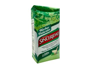 Sinceridad Hierbas Naturales yerba mate compuesta 500g
