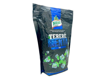 Barão Tereré Mint Ice 500g — yerba maté mentholée black zip bag