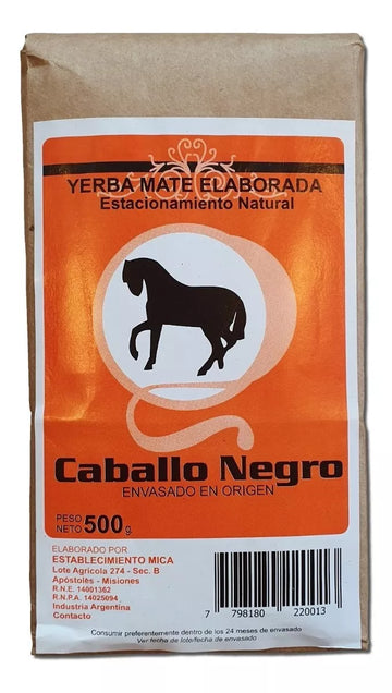 Caballo Negro (cheval noir) - Yerba mate 0.5kg