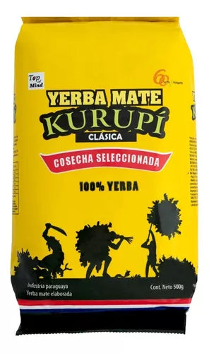 Kurupi Clásica - Yerba mate Du Paraguay 500g.