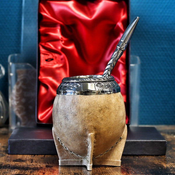 Maté Torpedo Impérial Édition France – Cuir Brut