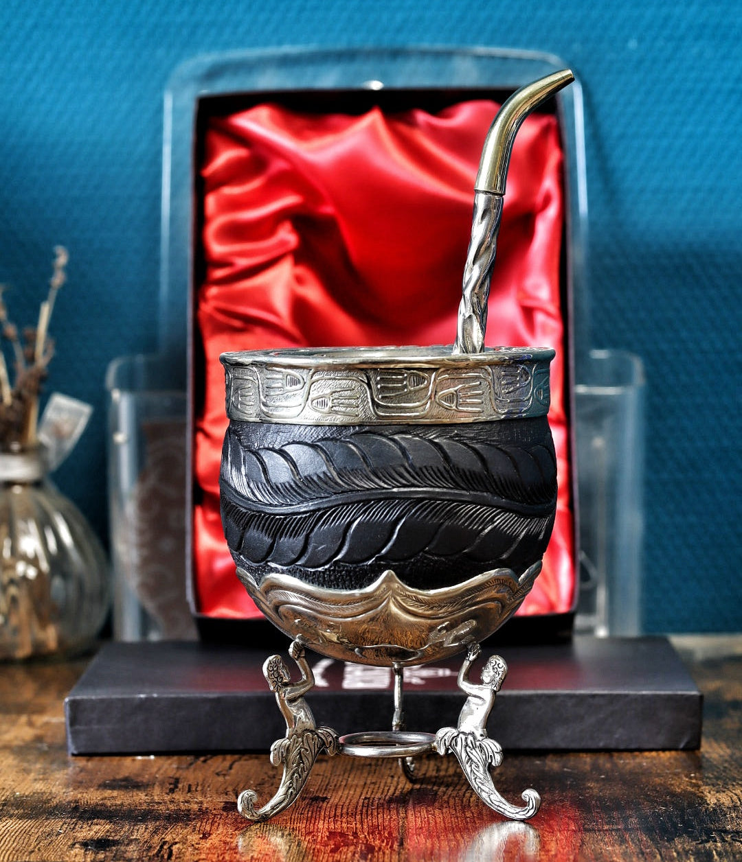 calebasse imperial exclusif avec bombillon especial et base neptune