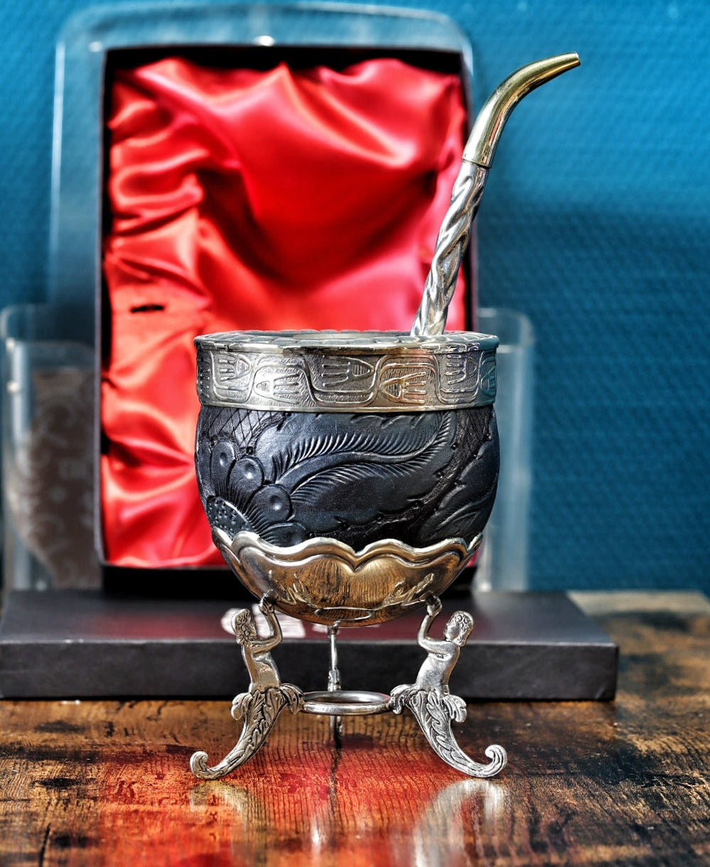 calebasse imperial exclusif avec bombillon especial et virole rupestre