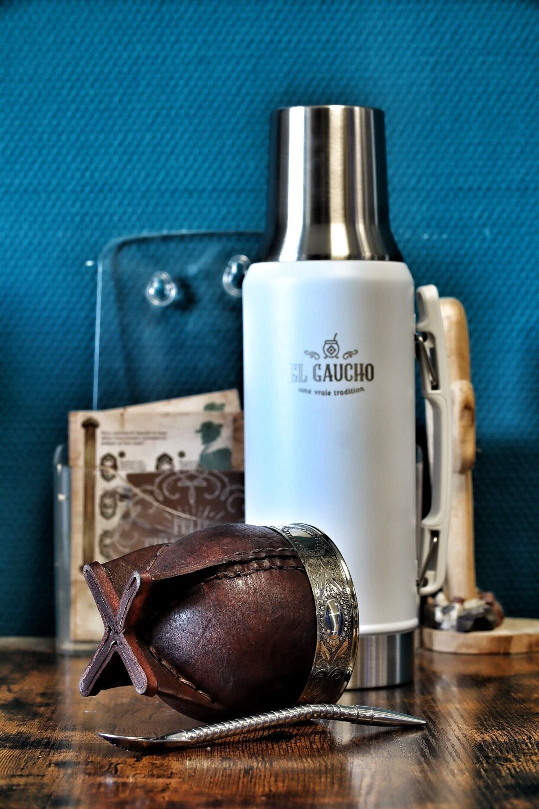 Thermo Gaucho Tradition 1L blanc, inclus dans le combo