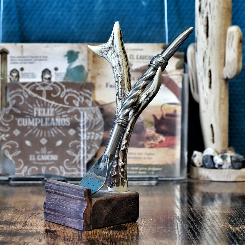 Bombillón Exclusif Tropical – Tout Alpaca 19 cm - El Gaucho — vue détaillée