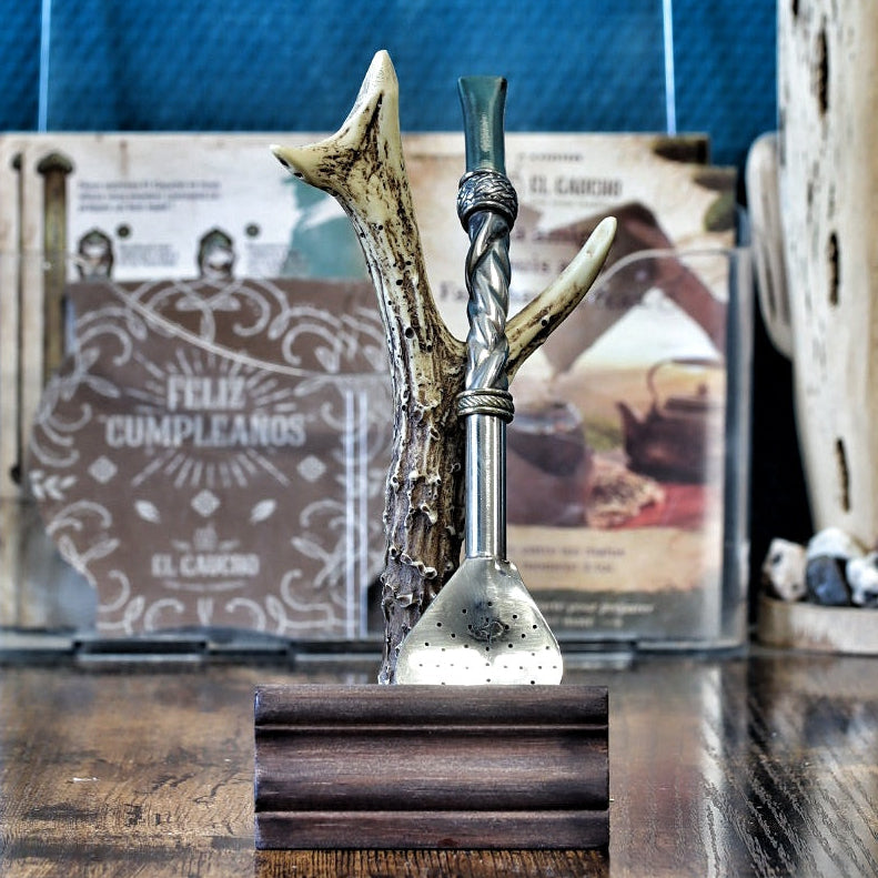 Bombillón Exclusif Magnus – Alpaca & Bec Bronze 19 cm - El Gaucho