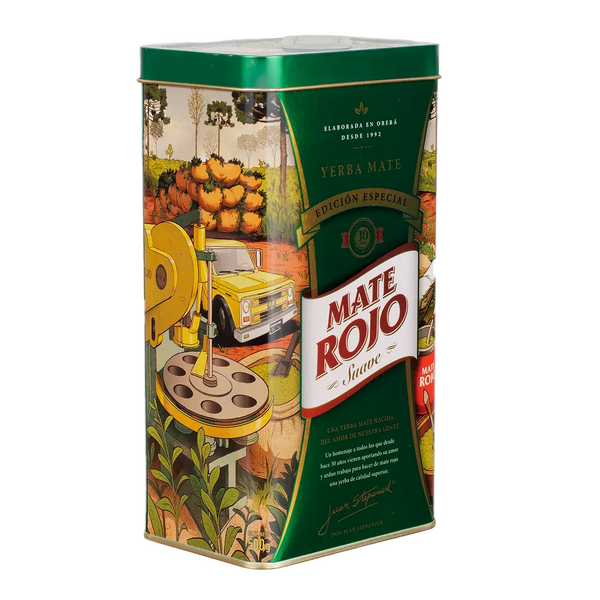 Mate Rojo Suave : Édition Spéciale 30 Ans (Lata Verte 500g)