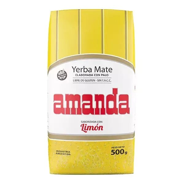 Amanda Limon - Yerba Maté Aromatisée au Citron Naturel 500g - El Gaucho une vraie tradition