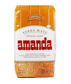 Amanda Naranja - Yerba Mate Natural Sabor Naranja 500g