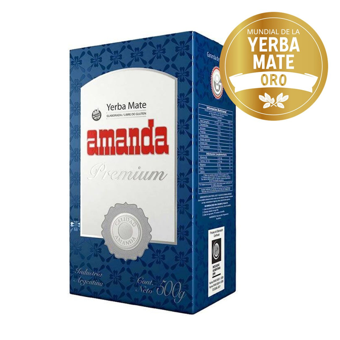 Amanda Premium — Médaille d'Or au Mundial de la Yerba Mate 2026