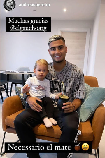 andreas pereira avec sont mate gaucho