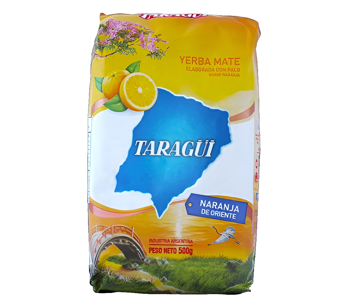 Taragui Naranja De Oriente - Yerba mate 500g.