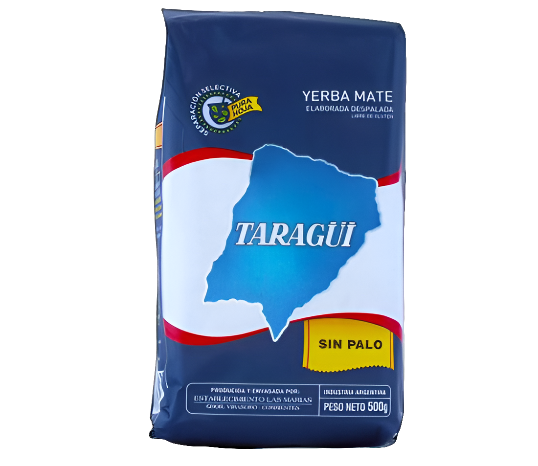 Taragui Sin Palo (sans Tiges) - Yerba mate 500g.