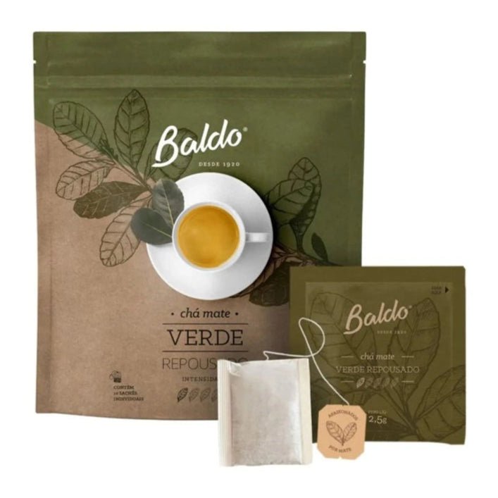 Baldo Mate Cocido Verde Repousado 10x2,5g - El Gaucho une vraie tradition