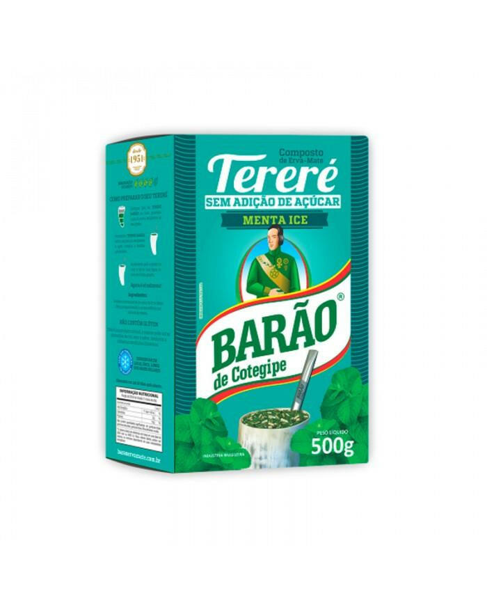 Barao Terere Mint - Yerba Mate 0.5kg - El Gaucho une vraie tradition