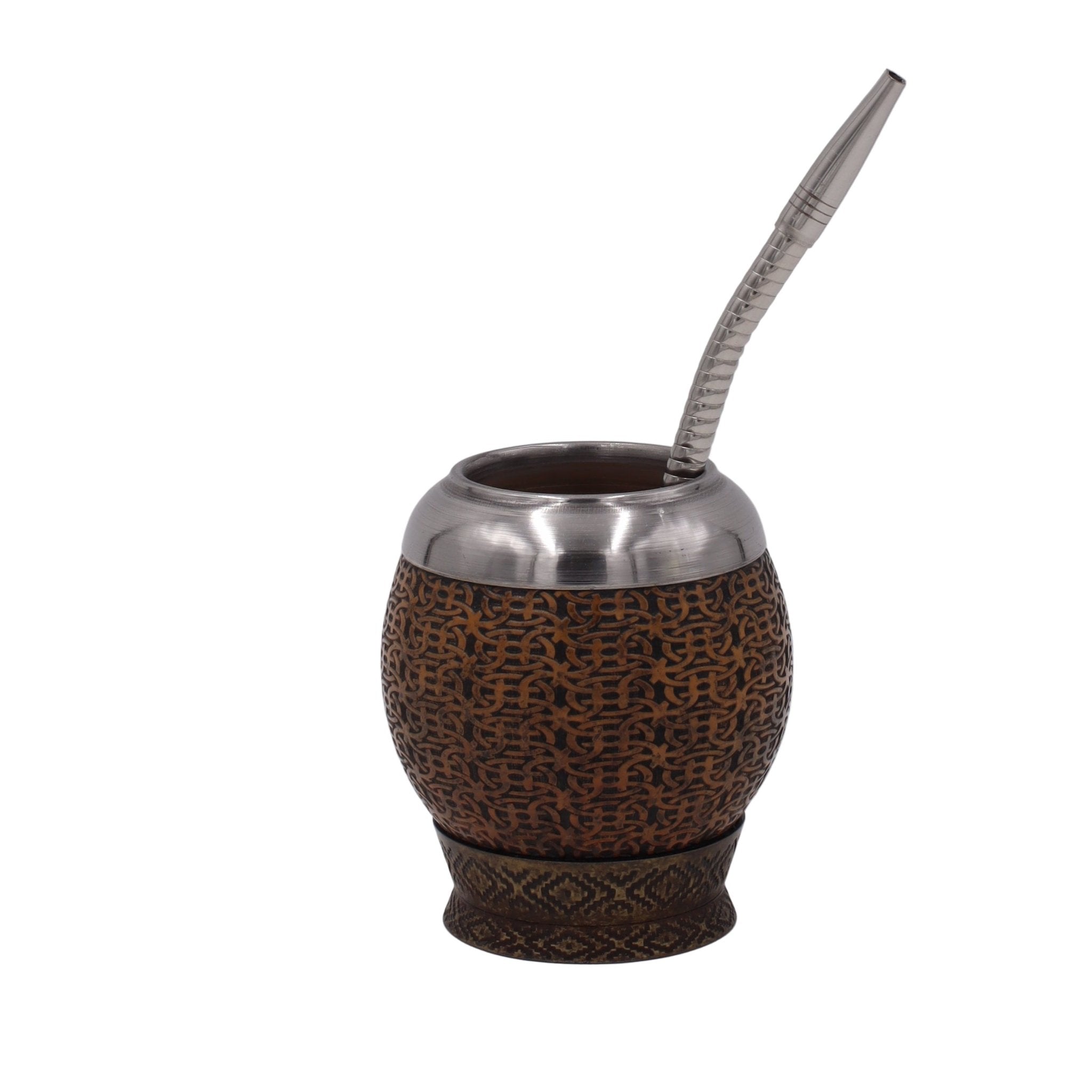 Bombilla Pico de Rey Spirale Inox – Élégance Argentine Pure - El Gaucho une vraie tradition