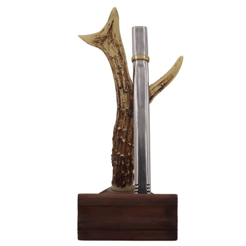 Bombilla plate 15 cm en acier inox - confort et débit fluide - El Gaucho une vraie tradition