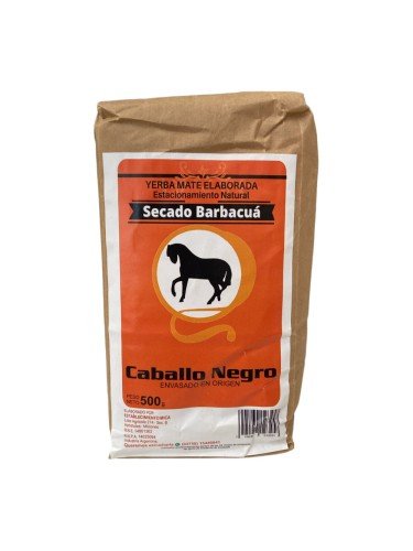Caballo Negro Barbacua 500g - Yerba Maté D'argentine - El Gaucho une vraie tradition