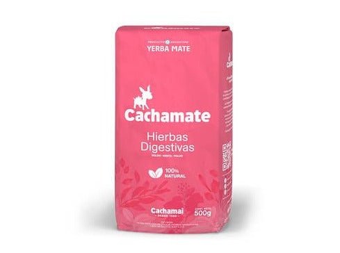 Cachamate Hierbas Digestivas - Yerba Maté D'argentine 500g