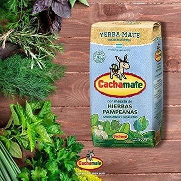 cachamate hierbas pampeanas - Yerba Maté D'argentine 500g - El Gaucho une vraie tradition