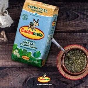 cachamate hierbas pampeanas - Yerba Maté D'argentine 500g - El Gaucho une vraie tradition