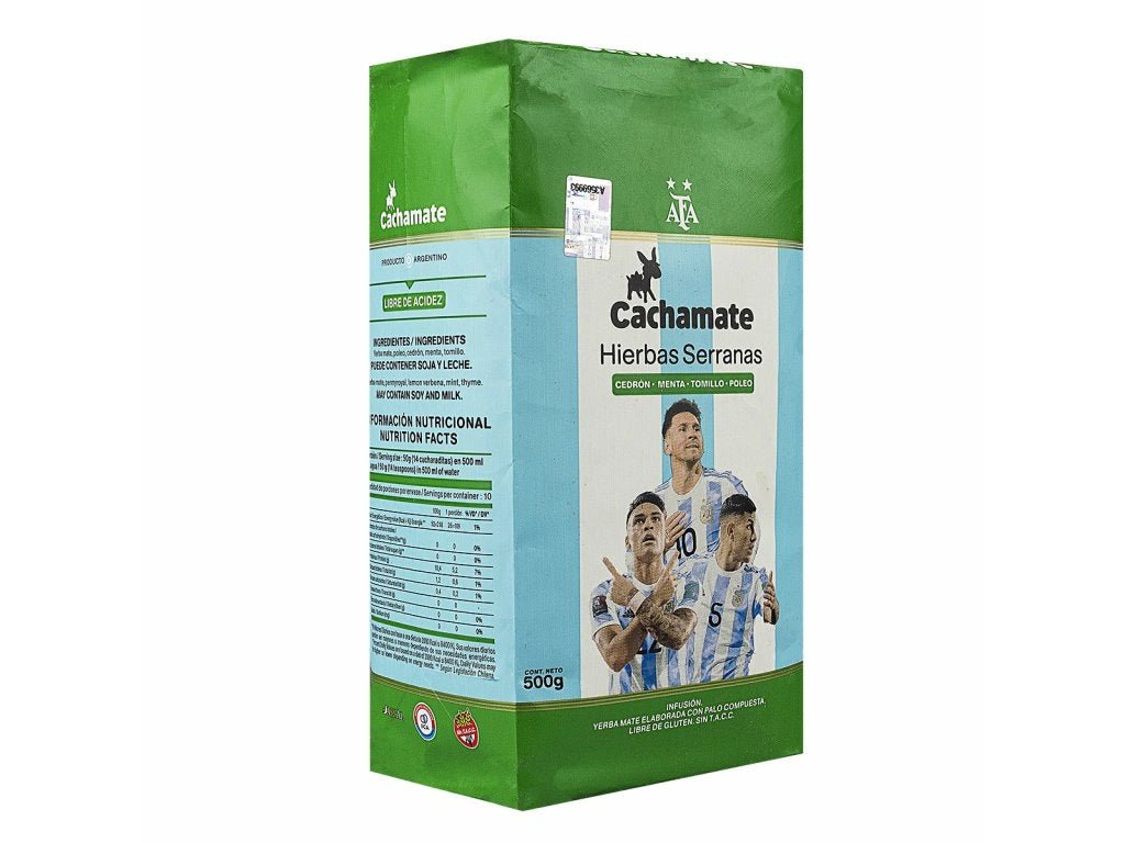 Cachamate Hierbas Serranas AFA - Édition Limitée Argentine 500g - El Gaucho une vraie tradition