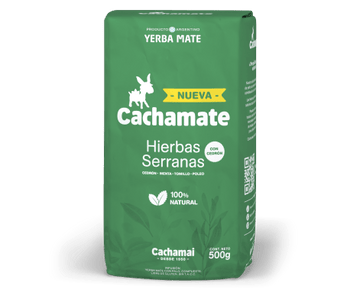 Cachamate Hierbas Serranas - Yerba Maté d'Argentine 500g - El Gaucho une vraie tradition
