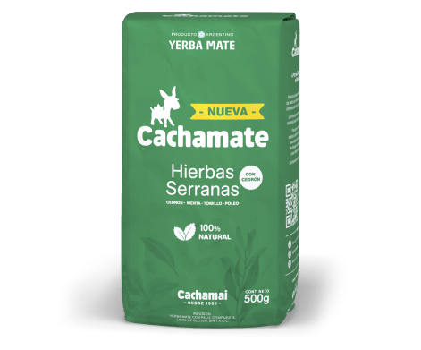 Cachamate Hierbas Serranas - Yerba Maté d'Argentine 500g