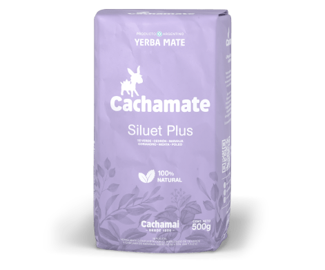 Cachamate Siluet Plus - Yerba Maté D'argentine 500g