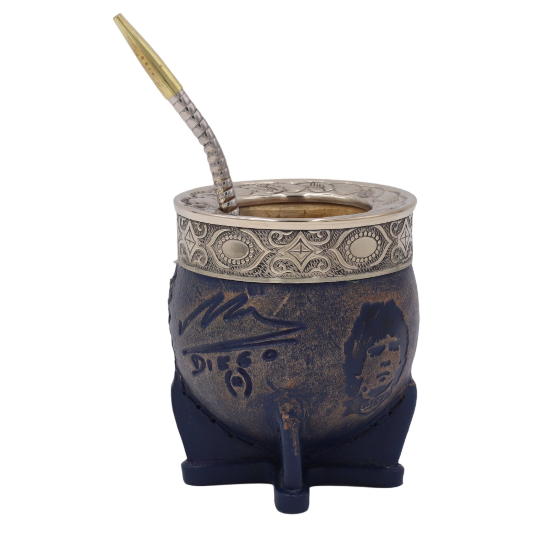 Calebasse Mate Maradona D10S - Édition Limitée Boca Juniors - El Gaucho une vraie tradition