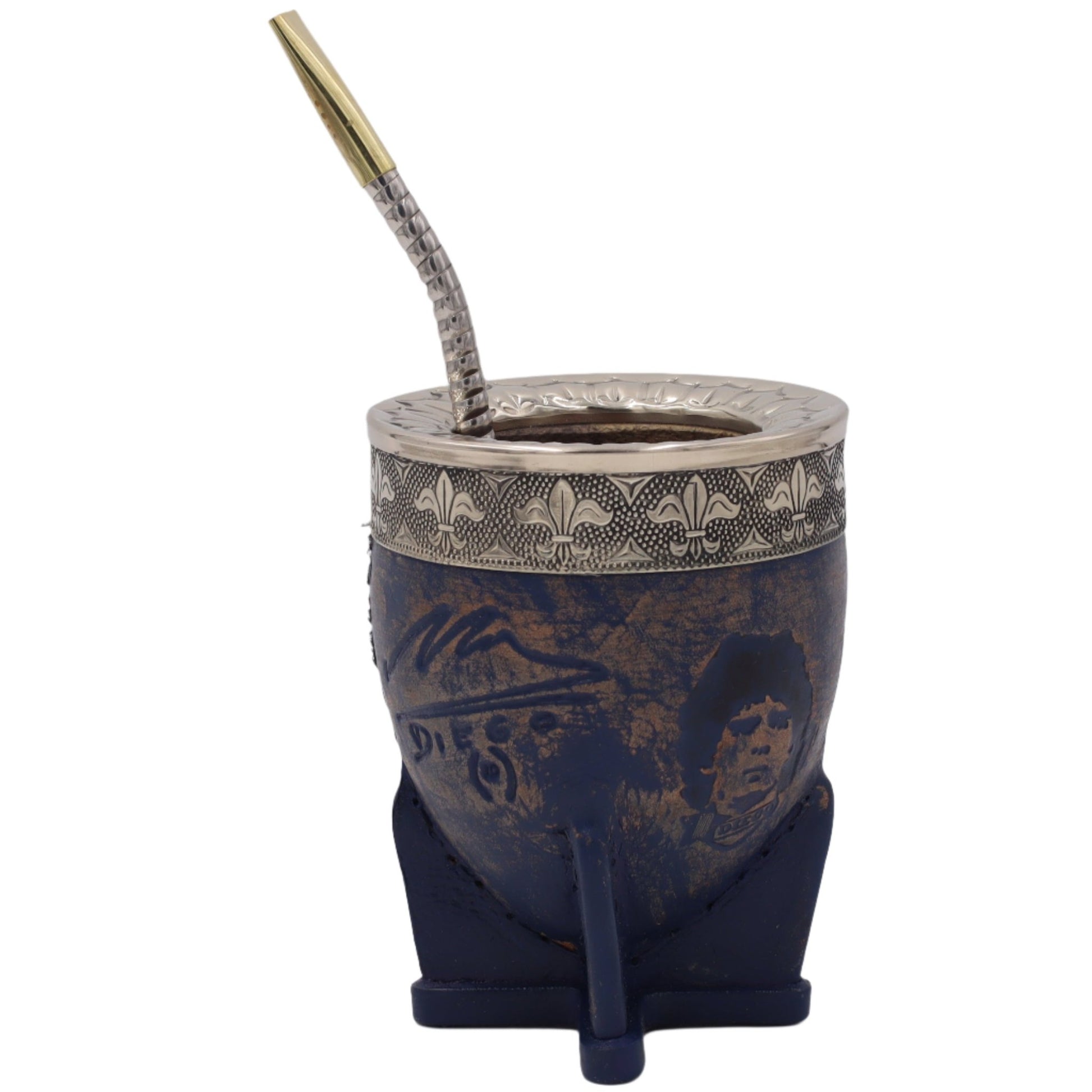 Calebasse Mate Maradona D10S - Édition Limitée Boca Juniors - El Gaucho une vraie tradition