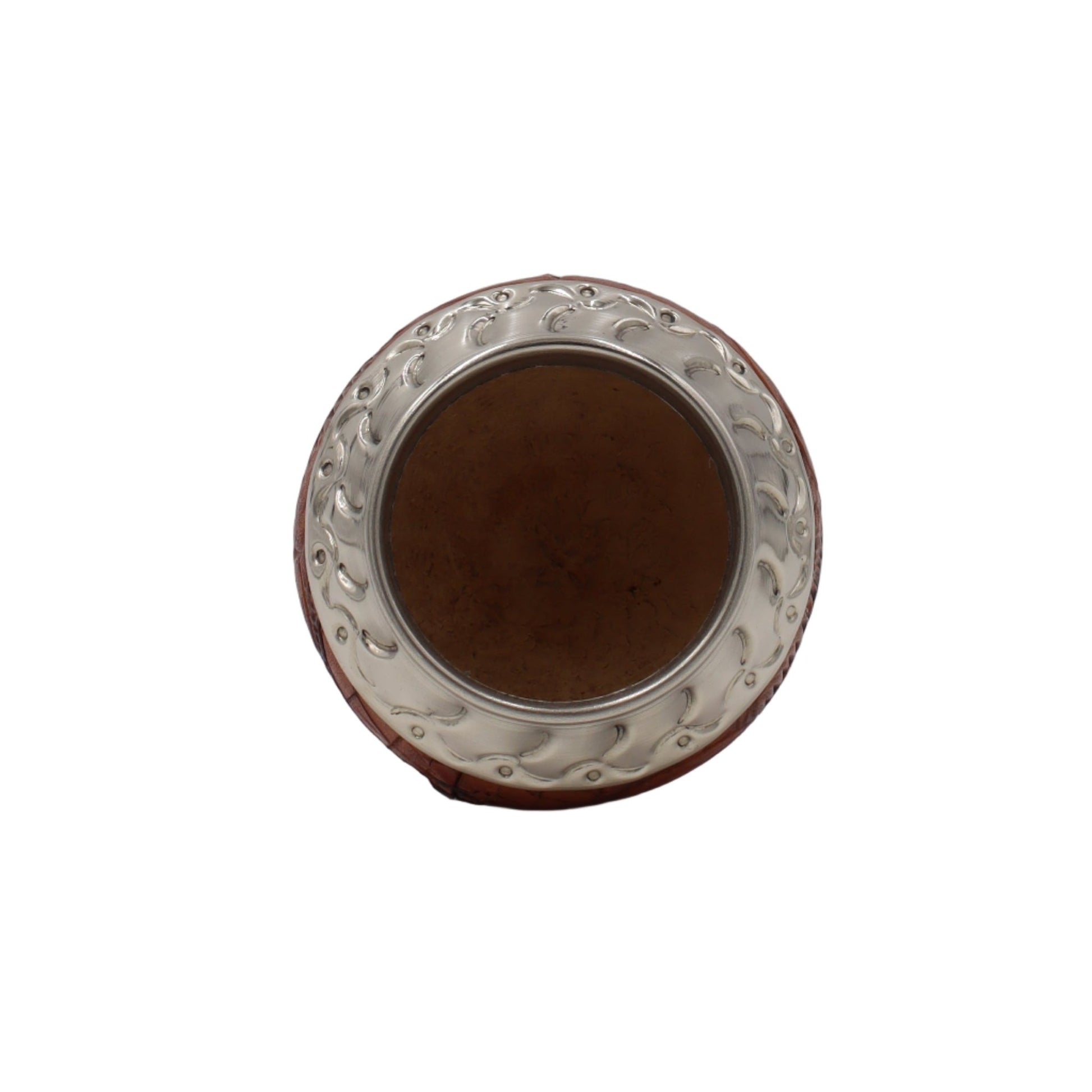 Calebasse Torpedo Maître - Cuir Gravé & Alpaca - Édition Limitée - El Gaucho