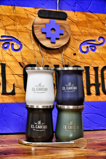 calebasse en acier inox gaucho