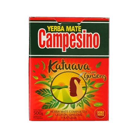 Campesino Katuava + Ginseng - Yerba Maté Du Paraguay 500g - El Gaucho une vraie tradition