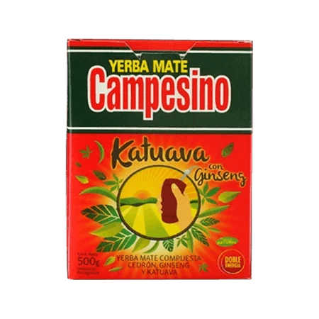 Campesino Katuava + Ginseng - Yerba Maté Du Paraguay 500g