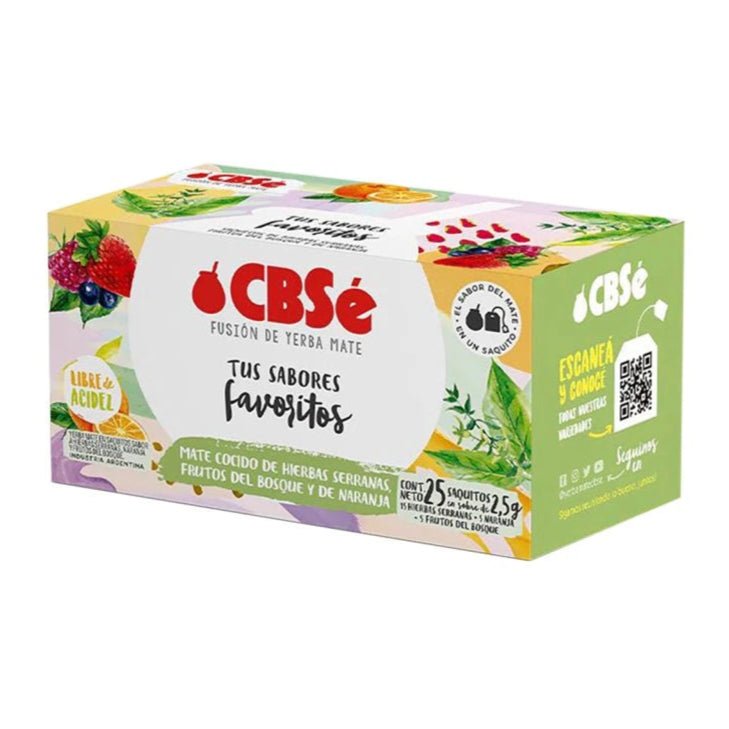 CBSe Mix Favorito – Maté cocido (25 x 2,5g) - El Gaucho une vraie tradition