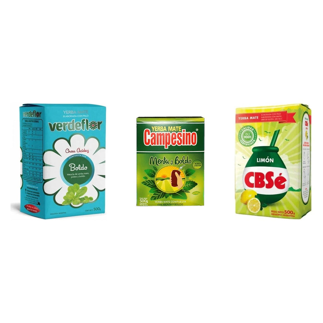 Pack Plantes & Fraîcheur — les 3 yerbas réunies