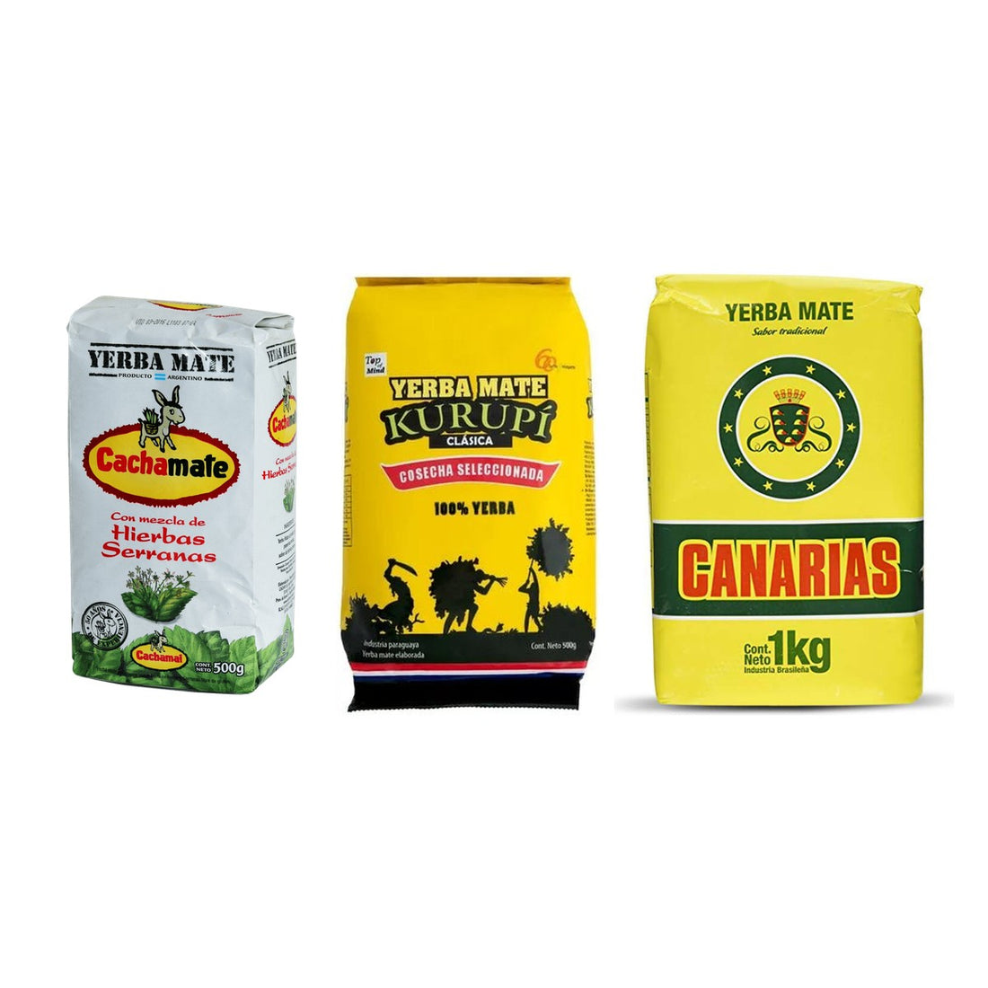 Pack Tour d'Amérique du Sud — les 3 yerbas réunies
