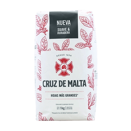 Cruz De Malta - Yerba Mate 1kg / 0.5kg - El Gaucho une vraie tradition