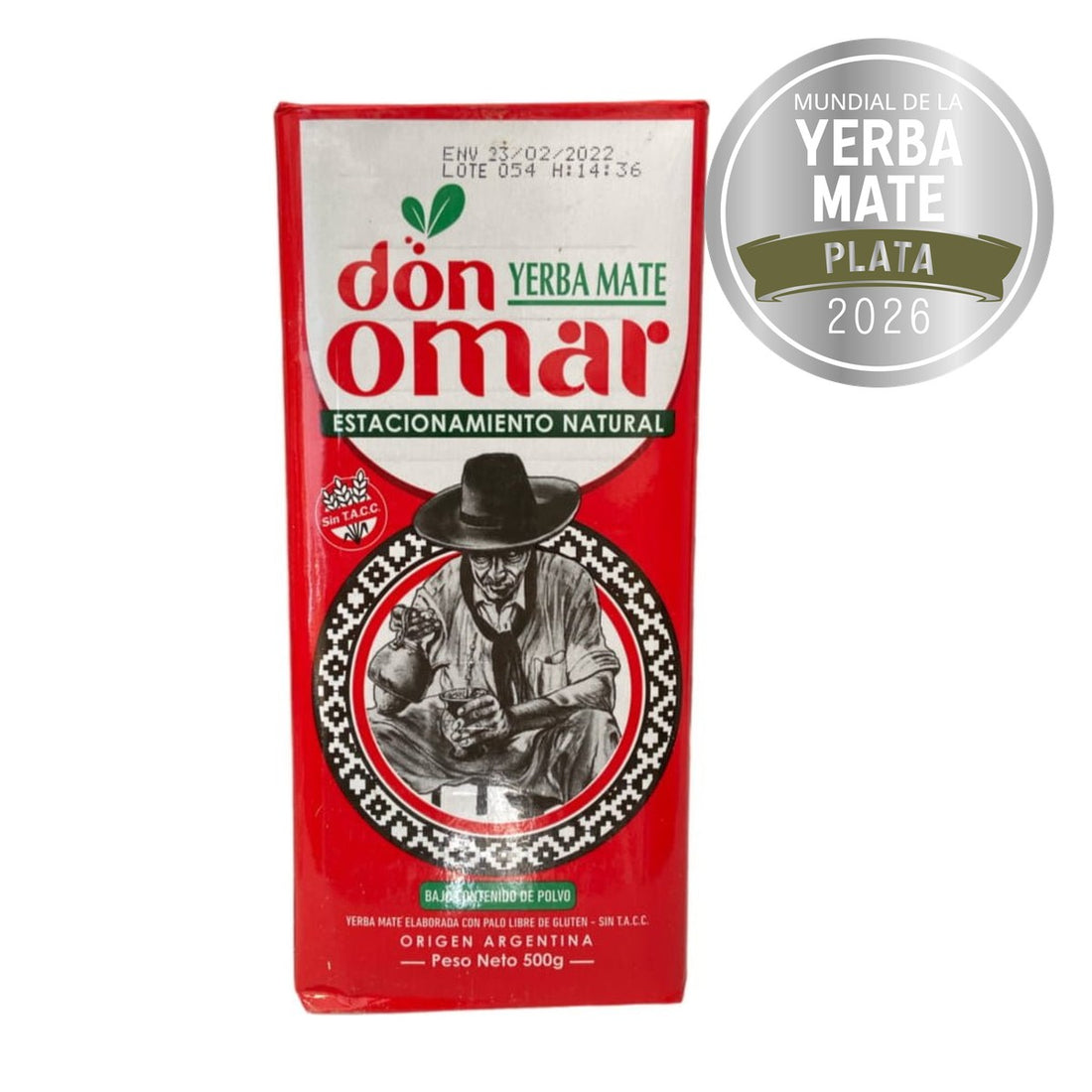 Don Omar — Médaille d'Argent au Mundial de la Yerba Mate 2026