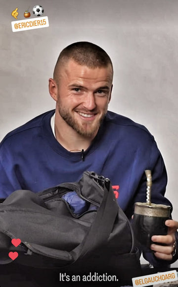 eric dier avec sont mate gaucho