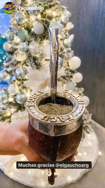 facundo colidio avec son mate gaucho