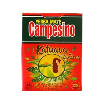 Campesino Katuava + Ginseng - Yerba Maté Du Paraguay 500g.