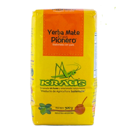 Kraus Pionero  Suave - Yerba mate - 500g.